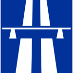 znak autostrady Polska