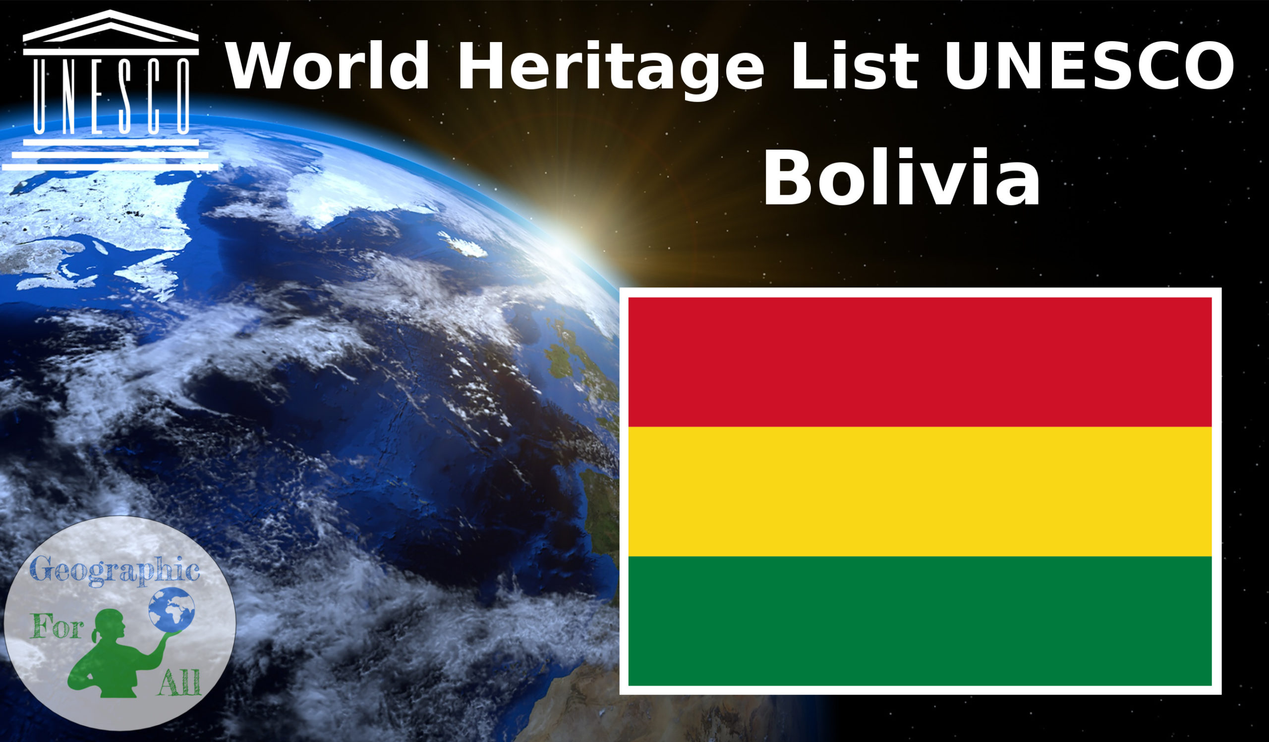 World Heritage List UNESCO Bolivia