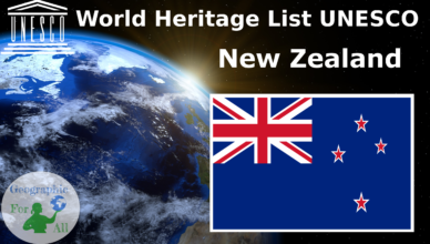 World Heritage List UNESCO - New Zealand