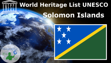 World Heritage List UNESCO - Solomon Islands