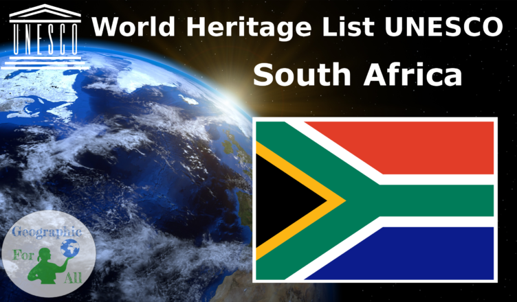 World Heritage List UNESCO - South Africa
