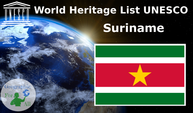 World Heritage List UNESCO - Suriname