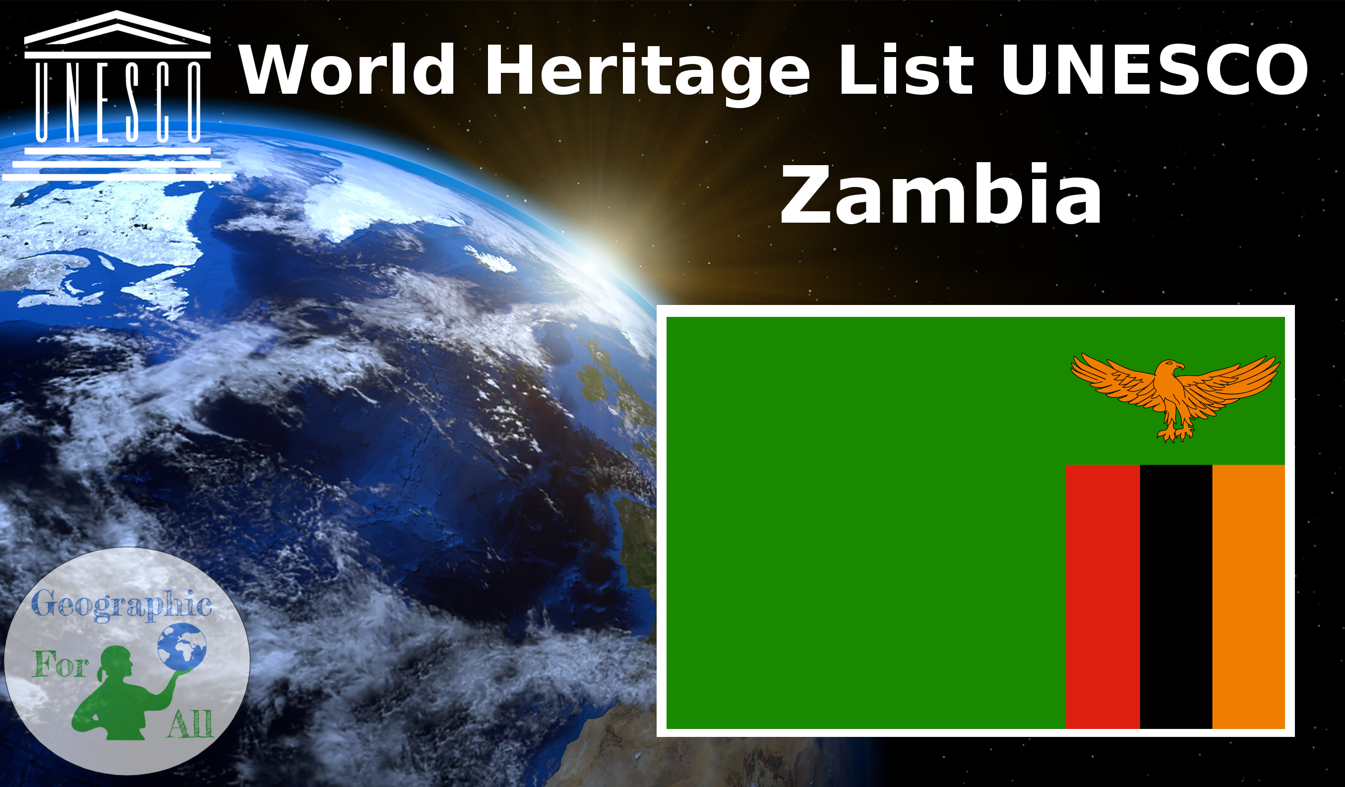 World Heritage List UNESCO - Zambia